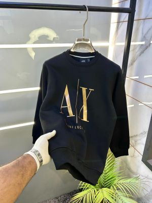 Arman_i Exchange Imported Black Super Premium Sweatshirts F3295-BL