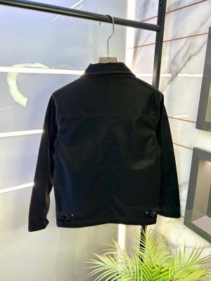 Arman_i Exchange Imported Super Premium Black Leather Zipper Jacket F3255-BL