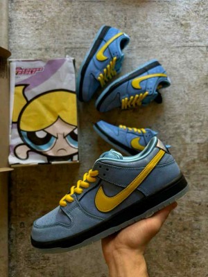 Nik.e Sb Dunk x The Powerpuff Bubble