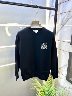 Loewe Logo Black Imported Super Premium Sweatshirts F3293-BL