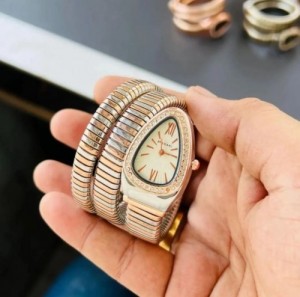 BVLGAR I TWO TON ROSE WHITE FULL DIAMOND