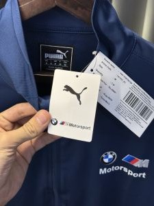 Pum a BMW Motorsport Zipper Jacket (Petrol blue)