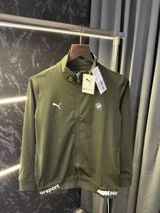 Pum a BMW Motorsport Zipper Jacket (Olive)