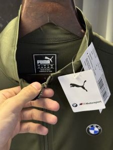 Pum a BMW Motorsport Zipper Jacket (Olive)