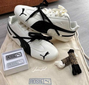 Pumaa Speedcat X Rose PRM White Black (325