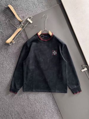 CHROME HEARTS IMPORTED SWEATSHIRT STORE ARTICLE BLACK AND GREY