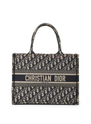 Dio_r Book Tote Oblique Jacquard 685