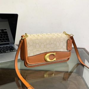 COAC_H Bandit Crossbody In Signature Textile Jacquard 215