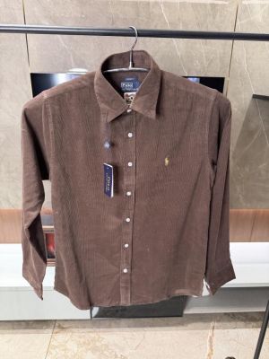 Ralph Laure n Brown  Cod Roy Fabric Imported Shirt