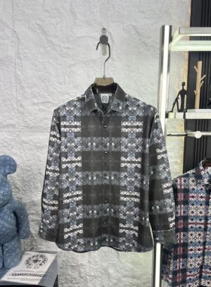 Chrome Hearts Full printed shirt Heavy cotton Fabric