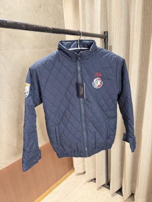 Ralph Laure n Navy Blue Jacket Bomber Full sleeves