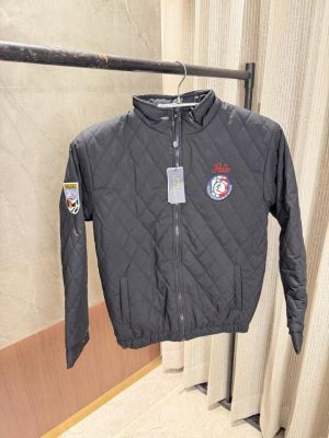 Ralph Laure n Balck Jacket Bomber Full sleeves