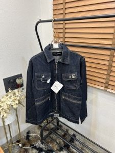 Balmai_n Turkey Imported Very Premium Highly Detailed Denim Carbon Blue Jacket (DN 560)