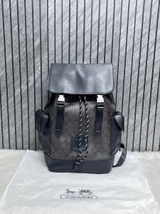 Coach_Coffee-Black_Rivington_ColorBlock_Unisex_Backpack_With_DustCover