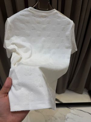 Amir_i Full Monogram Round Neck T-shirt White 