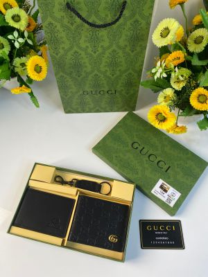 Gucc_i premium wallet combo wid og box & accessories 