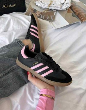 Adidaass Samba Inter Miami Messi Black pink 127