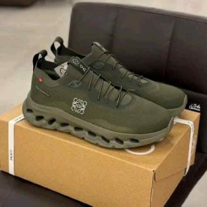 Loewe X On Cloudtilt 2 0 Sneakers Olive 133