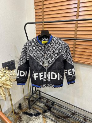 Fend_i Printed Tukrey Imported Premium Puffer Jacket