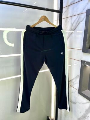 Fred Perry Imported Navy Embroidery Logo Super Premium Track Pant F3210-NY