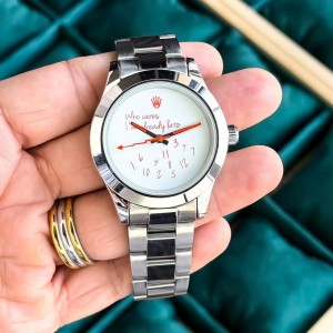ROLEXX Milgauss Who Cares i am Already Late