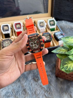 Richard Mille Mclaren Carbon Fibre All Working