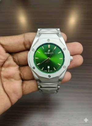 Hublot Classic Fusion Metal SIlver Green 278