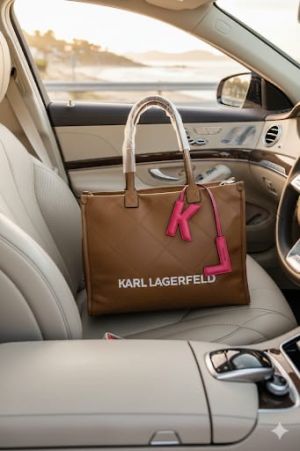 KARL LAGERFEL D TOTE LEATHER EDITION 