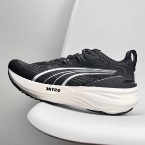 PUM_A FOREVERRUN NITRO BLACK RUNNING SHOES UNBELIEVABLE PRICE MOST DEMANDED SHOES FIX