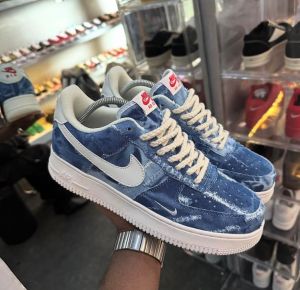 NIK_E AIRFORCE 1 DENIM BLUE 2025 FIX