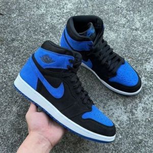 NIK_E AIR JORDAN RETRO 1 HIGH ROYAL REIMAGINED FIX