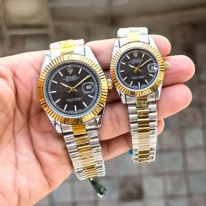 ROLEX_COUPLE_GOLD-TT-BLACK