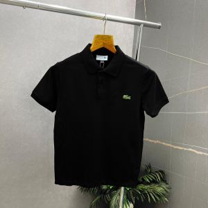 Lacost_e Black Premium Polo Tshirt 505