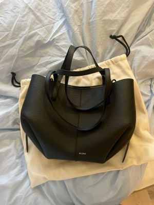 Polene Cyme Black Tote Large Size Premium With Dust Cover Packaging