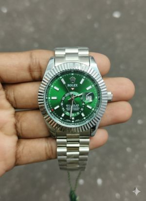 Rolex_Sky_Dweller_SILVER_GREEN_DIAL_SH130