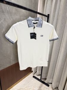 Sale DOLCE & GABBAN OFFWHITE POLO TSHIRT