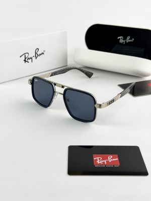 RAYBAN SILVER BLACK 3617