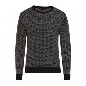 M-ICHAEL K-ORS IMPORTED SWEATERS BLACK AND GREY