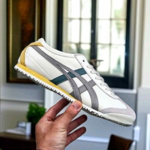 Onitsuka tiger Mexico 66 white Grey Blue Yellow (777)