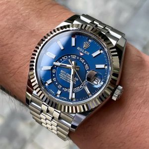 ROLE.X SKY DWELLER STORE ARTICLE Silver blue