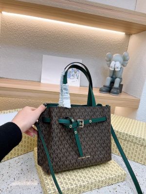 Michael_Kors_Emilia_Green_Handbag_With_Dust_Cover_22311_Green