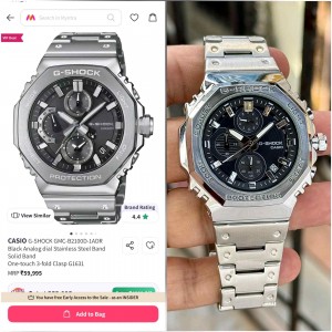 G SHOCK GMC B2100AD 2A black