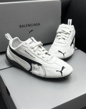 Balenciag_aa X Pum_aa Speedcat White Black 532