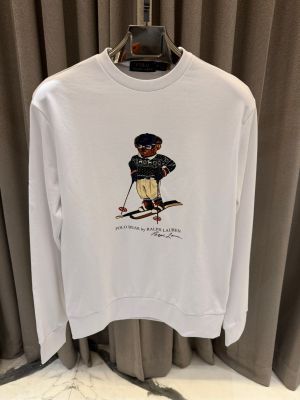 Ralph_Lauren Middle Brand Print Sweatshirt White