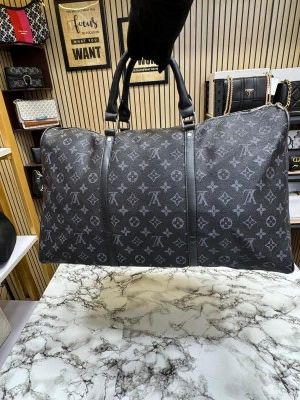 LOUIS_VUITTON DUFFLE BLACK MONO