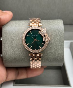 Gucci_Fly_Rosegold_Green_Dial