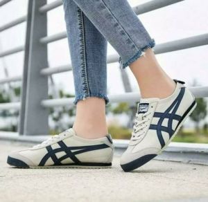 Onitsuka tiger cream navy womens fix