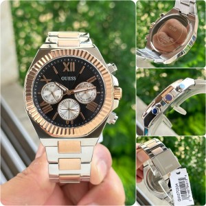 Guesss Equity Navy Round Dial Quartz Analog Men Watch Available In Stock