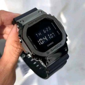 G SHOCK GM 5600 ALL BLACK