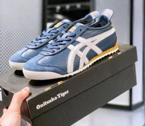 Onitsuka tiger mexico 66 blue orange womens fix